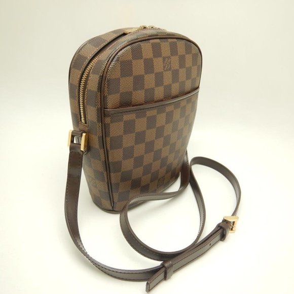 Louis Vuitton Damier Ipanema PM Ebene Shoulder Bag Brown - Picture 2 of 8